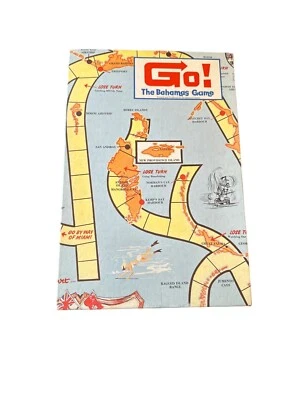 Go! The Bahamas Game Vintage 1964 Board Game Complete Set By Travel Games Ltd - Image 1 of 4