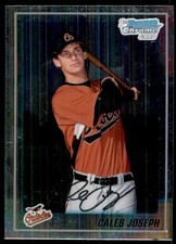 2010 Bowman Chrome Prospects Caleb Joseph Baltimore Orioles #BCP55