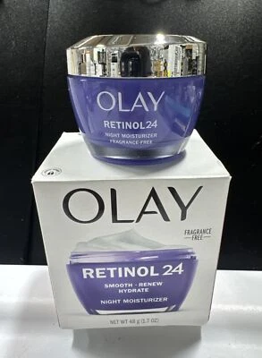 Olay Retinol24 Night Moisturizer - 1.7oz(48g) Smooth-Renew-Hydrate - Image 1 of 4