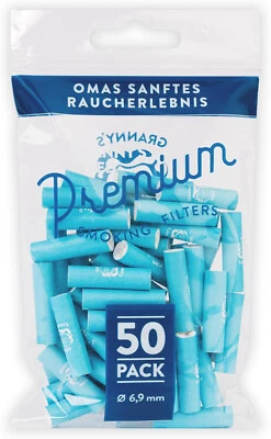 GRANNY'S WEED Granny's® Exclusive Aktivkohlefilter | 50xØ 6.9 mm Filtertips | vegan
