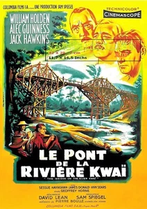 Cinema - River Kwai Bridge - 1957 - Laminated Poster - Picture 1 of 24