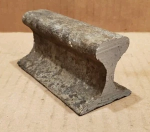 Vintage Rustic Piece of Small Railroad Track, Old Minning Cart Track?Decor - Picture 1 of 8