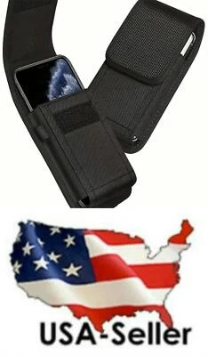 Vertical Cell Phone Holster Pouch Case Cover For iPhone Samsung.  XL, XXL - Image 1 of 4