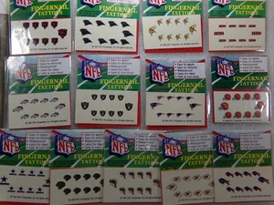 NFL Football Removable Tattoo Body Temporary Small Size (Choose) - Picture 1 of 25