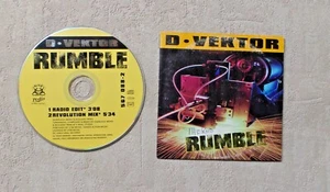 CD AUDIO MUSIQUE / D-VEKTOR "RUMBLE" CD SINGLE  2T 1998 PANIC RECORDS 567 088-2 - Foto 1 di 2