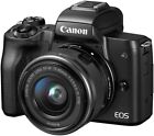 Appareil photo sans miroir 24,1 mégapixels Canon EOS M50 - Noir (Kit avec objectif STM 15-45 mm)