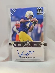 2022 Leaf Draft - Autógrafos #BA-KA2 Kevin Austin Jr. (AU, RC) - Imagen 1 de 4