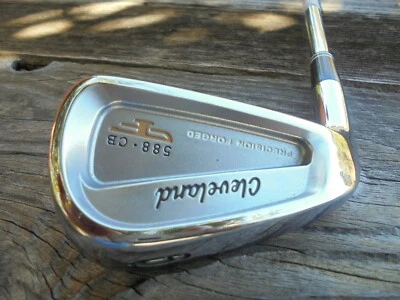 Cleveland 588 CB Precision Forged Single 6 Iron Demo Golf Club Left Hand D Gold  - Image 1 of 4