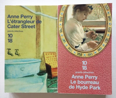 Lot Anne Perry - L’étrangleur de Cater Street - Le bourreau de Hyde Park - 10/18 - Photo 1/4