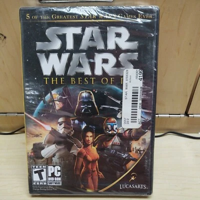 Rare Factory Sealed Star Wars: The Best of PC Windows 2000/XP Game LucasArts - Image 1 of 4