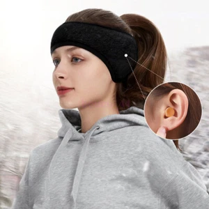 Sleep Mask Blackout With Ear Muffs For Sleeping Luxury Relaxing Eye Brand New - Picture 1 of 15