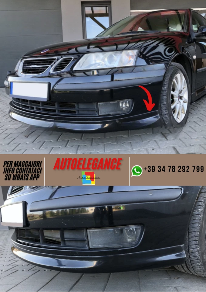 ❤️Spoiler paraurti posteriore SAAB 9-3 2002-2007 berlina❤️ - Imagen 1 de 1