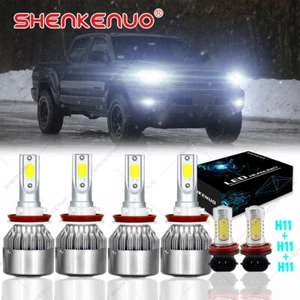 Faros LED y faros antiniebla 6x para Toyota Tacoma 2016 2017 2018 2019 6000K - Imagen 1 de 11