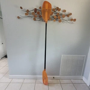 Werner Fiberglass Straight Shaft Kayak Paddle One Piece Solid - Picture 1 of 14