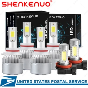 Faro delantero LED + Kit de luces antiniebla para Subaru Forester 2014 2015 2016 2017-2019 - Imagen 1 de 11