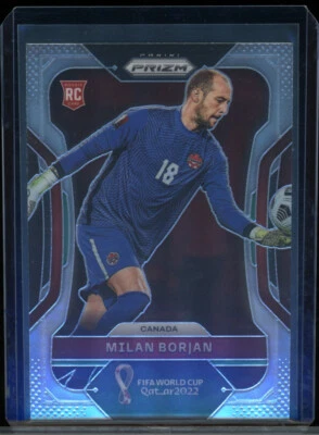 2022 Panini Prizm "world cup" MILAN BORJAN rc rookie CANADA mint - Image 1 of 2