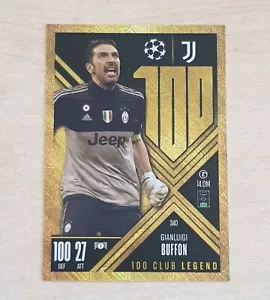 Gianluigi Buffon 100 Club Card # 340 - Topps Match Attax Extra 24/25 - Foto 1 di 2