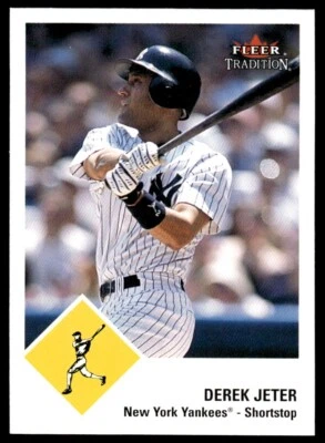 2003 Fleer Tradition Derek Jeter New York Yankees #87 - Image 1 of 2