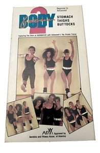 Body Focus 2 Stomach Thighs Buttocks VHS  Tape Feeling Good Pre Owned - Picture 1 of 3