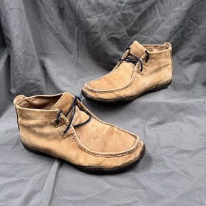 UGG Boots Men's Australia Berrien Lenox Rope/Tan Suede Sheepskin Lined US 7 - Picture 1 of 9