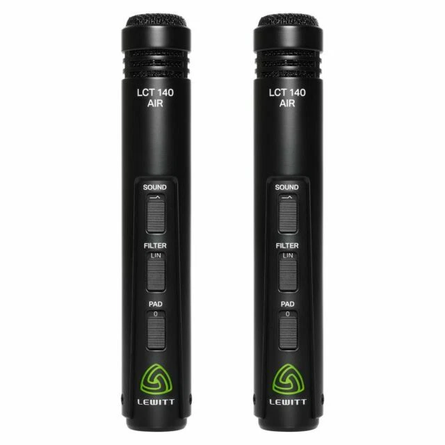 Lewitt LCT 140 AIR Stereo Pair Condenser Microphone - Set of 2