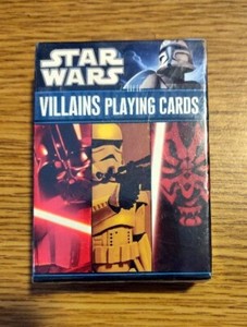 Star Wars - Villains Playing Cards - New, Sealed - 2011