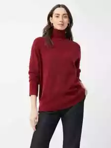 Maglione donna Great Plains Carice maglia collo ad imbuto (ciliegio scuro) sconto 60%!!! - Foto 1 di 4