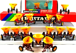 Various 1:32 BRITAINS 9538 VICON VARI FERTILIZER SPREADER 4 FARM Tractor AUTOWAY - Picture 1 of 72