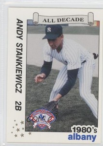 1990 Best Albany-Colonie Yankees/A's All Decade Andy Stankiewicz #17