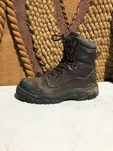 Botas de trabajo de cuero impermeables con puntera de acero para hombre BRAHMA 4585311 EE. UU. Talla 10 - Imagen 1 de 8