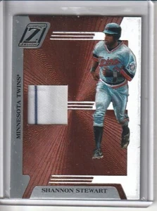 2005 Zenith Baseball Z-Jerseys 2-Color Relic #ZB-22 Shannon Stewart-Twins - Picture 1 of 2