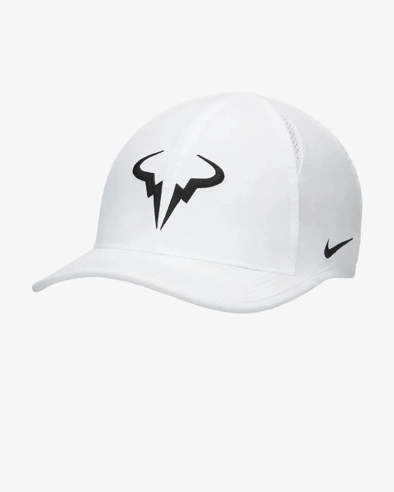 Nike Dri-Fit Club Unstructured Rafa Cap White Unisex L/XL FB5600-100