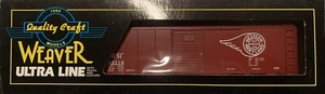 WEAVER 3-RAIL WESTERN MARYLAND 40’ STEEL SIDE BOX CAR! O SCALE TRAIN FREIGHT - Picture 1 of 1