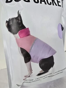 32° Degrees Heat Dog Jacket -Size Medium M Purple Pink Reflective Trim NEW - Picture 1 of 4