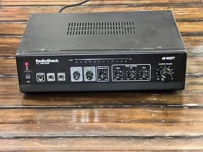 Radio Shack 32-2054 40 Watt P.A. Amplifier 120V - Image 1 of 4