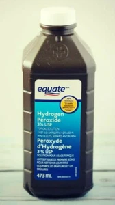 Hydrogen Peroxide 3 % Antiseptic Equate - Picture 1 of 1