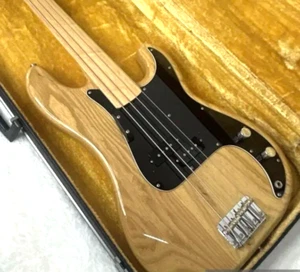 Fender Japan PB70-US Fretless Precision Bass Natural Made in Japan - Picture 1 of 16