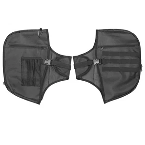 2x Bolsa calentadora de piernas Soft Lowers Chaps con bolsa de almacenamiento para Harley Touring 1980-2024 - Imagen 1 de 8