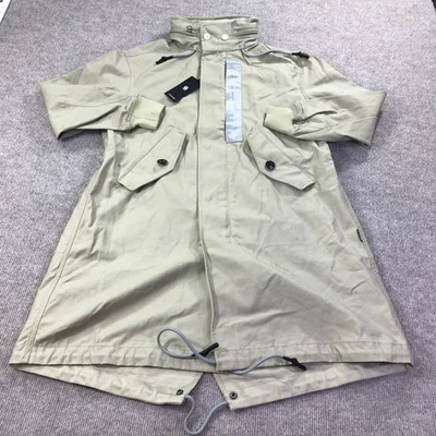 G-Star RAW Fishtail Parka Jacket Womens Large Tree House  Rest Reverse Sateen - Image 1 of 4