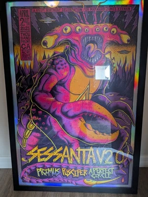 Sessanta 2.0 Poster Signed By Bands Thousand Palms April 24 2025 Perfect Circle  - Image 1 of 4