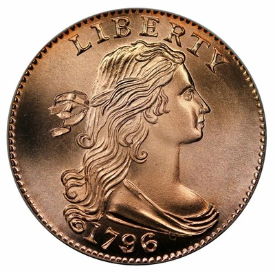 Gallery Mint imitation 1796 Draped Bust 1c, ex John Whitney Walter Collection - Image 1 of 4