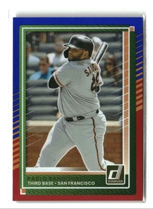 PABLO SANDOVAL 2025 Donruss Red & Blue Foil #95 San Francisco Giants - Picture 1 of 2