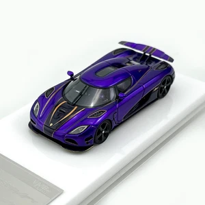 VBM 1/64 Scale Koenigsegg Agera R Supercar Purple Limited Resin Model Car Gifts - Picture 1 of 13
