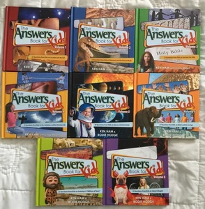 The Answers Book for Kids by Ken Ham - Volumes 1 - 8 - FREE SHIPPING!! - Bild 1 von 2