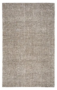 2x8 Rizzy Rugs Brown Solid Distressed Monochrome Runner BR360A - Aprx 2' 6" x 8' - Picture 1 of 3