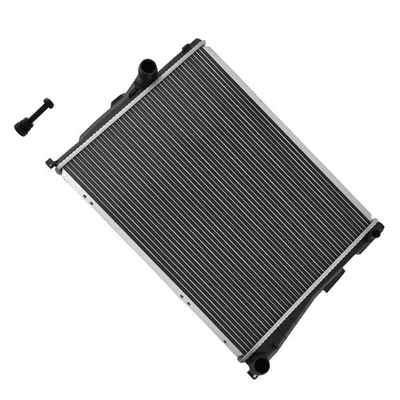 Radiador de ajuste directo para BMW 323i 325i 328i 330i 1997-2006 17117513922 aluminio Foto 1 de 4
