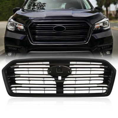 Front Grill For 2019-2022 Subaru Ascent Grill Full Gloss Black Foto 1 de 4