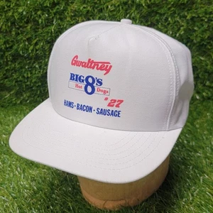 Vintage USA Snap Back Trucker Hat ( Gwaltney's Big 8 Hotdogs) - Picture 1 of 20