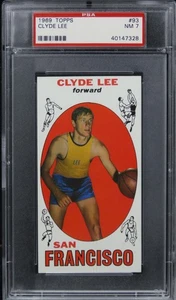 1969 Topps Clyde Lee ROOKIE RC #93 PSA 7 NM - Bild 1 von 2