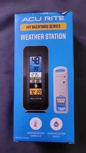 AcuRite Digital Color Display Wireless Indoor/Outdoor Thermometer NEW(#16928) E2 - Picture 1 of 5